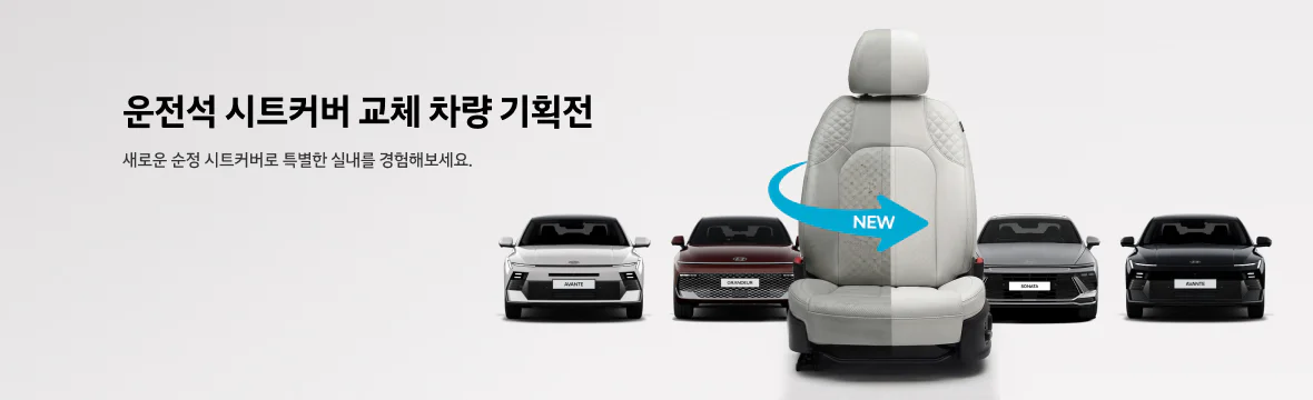 시트커버 교체 차량 기획전